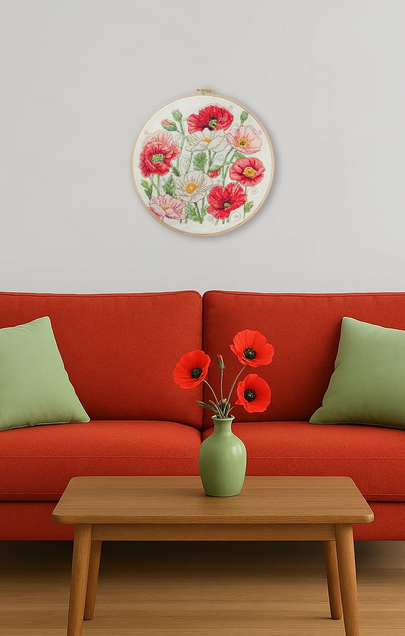 Cross Stitch Kit Cross-stitch kits When Poppies Bloom
