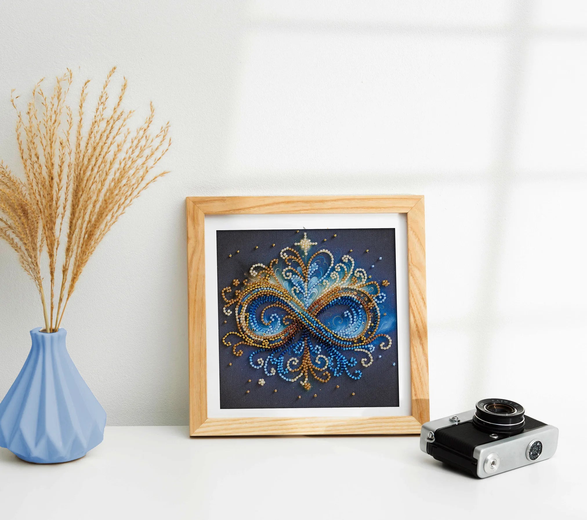 Bead Embroidery Kit Mini Bead embroidery kit Infinity