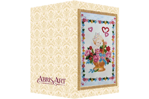 Postcards Bead Embroidery Kit Postcard Bead embroidery kit Flowers by angel