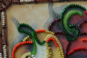 Bead Embroidery Kit Mini Bead embroidery kit Sweet Peppers