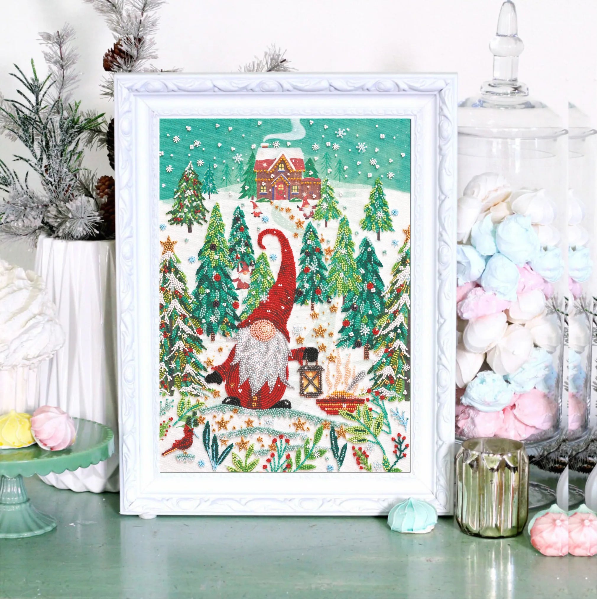 Bead Embroidery Kit Main Bead Embroidery Kit Visiting the Dwarfs