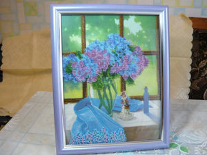 Bead Embroidery Kit Main Bead Embroidery Kit Lilac ambience
