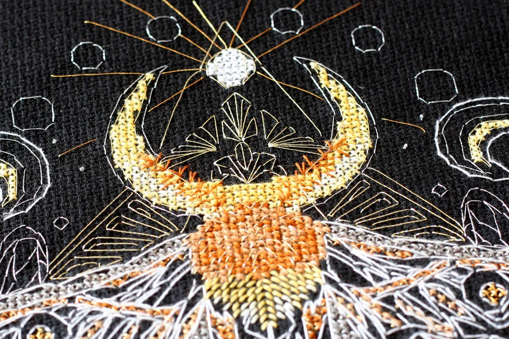 Cross Stitch Kit Cross-stitch kits Night moth