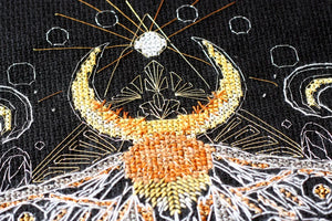 Cross Stitch Kit Cross-stitch kits Night moth