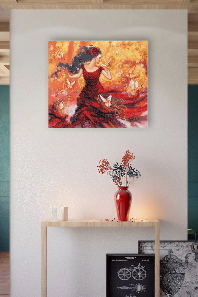 Bead Embroidery Kit Main Bead Embroidery Kit Dancing light