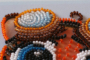 Bead Embroidery Kit Mid-sized bead embroidery kit With the wind!