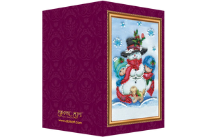 Postcards Bead Embroidery Kit Postcard Bead embroidery kit Happy New Year – 8