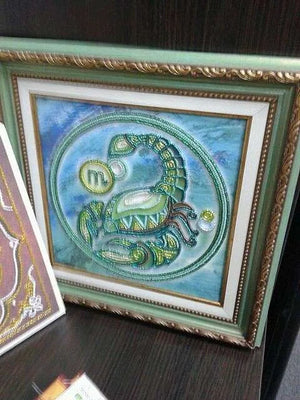Bead Embroidery Kit Main Bead Embroidery Kit Cancer