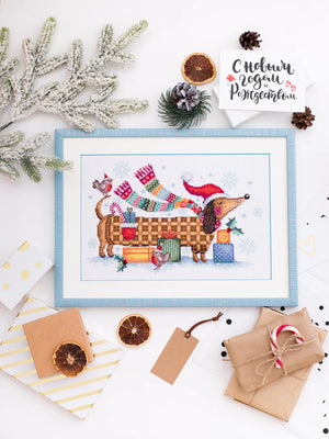 Cross Stitch Kit Cross-stitch kits I am feeling a holiday