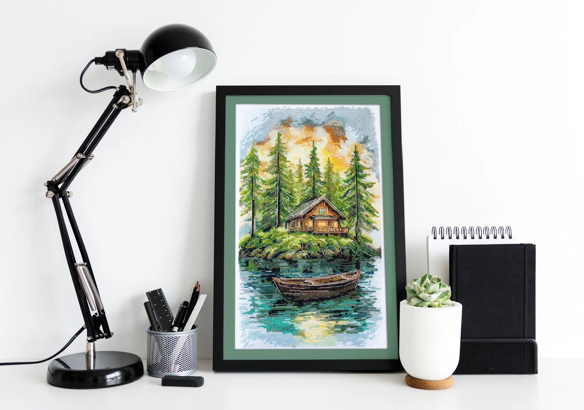 Cross Stitch Kit Cross-stitch kits Silence in tha forest