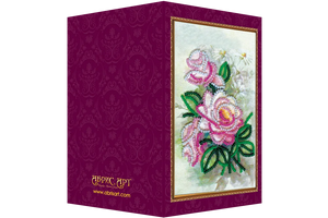 Postcards Bead Embroidery Kit Postcard Bead embroidery kit Happy Anniversary – 1