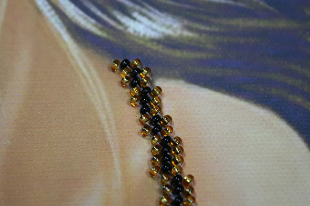 Bead Embroidery Kit Main Bead Embroidery Kit Chess queen