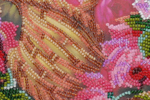 Bead Embroidery Kit Main Bead Embroidery Kit Pink tenderness