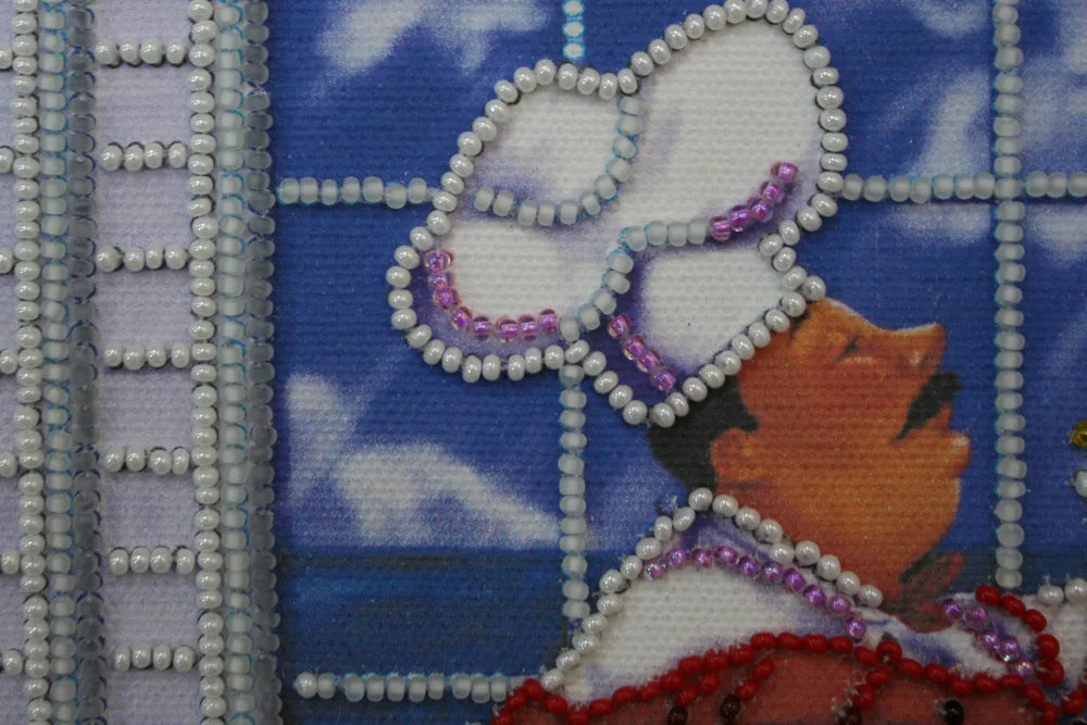 Bead Embroidery Kit Mini Bead embroidery kit Cheer cook