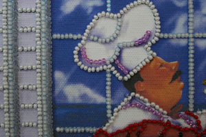 Bead Embroidery Kit Mini Bead embroidery kit Cheer cook