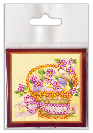 Magnets Bead Embroidery Kit Mini Magnets Bead embroidery kit Spring gift