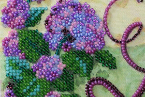 Bead Embroidery Kit Mini Bead embroidery kit Love