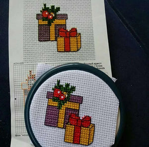 Postcards Cross Stitch Kit Postcard Cross-stitch kits Christmas gifts
