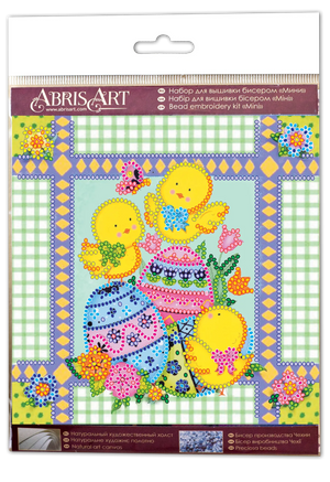 Bead Embroidery Kit Mini Bead embroidery kit Easter patterns