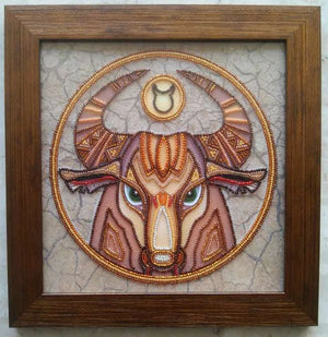 Bead Embroidery Kit Main Bead Embroidery Kit Taurus