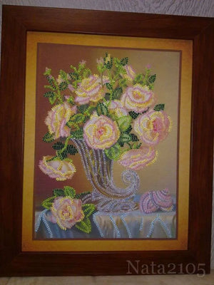 Bead Embroidery Kit Main Bead Embroidery Kit Pearl