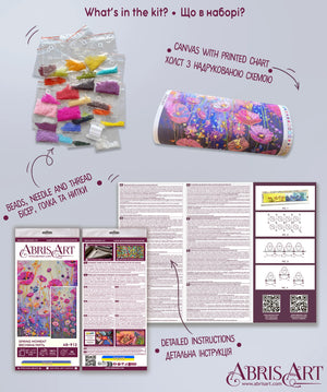 Bead Embroidery Kit Main Bead Embroidery Kit Spring moment