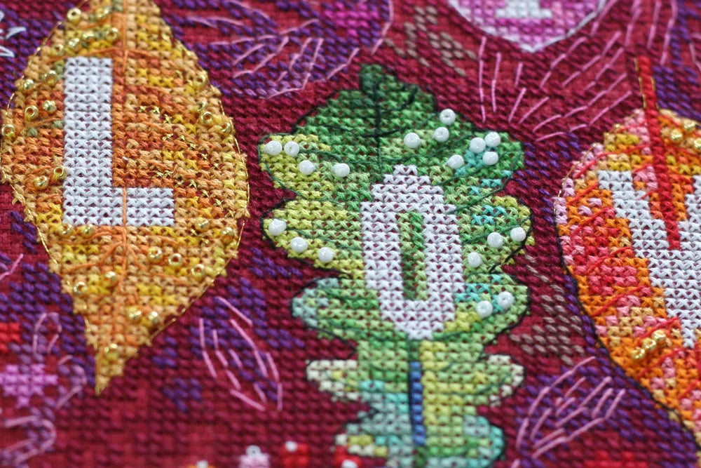 Cross Stitch Kit Cross-stitch kits Colorful autumn