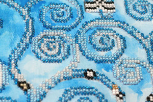 Bead Embroidery Kit Main Bead Embroidery Kit Winter tree of life