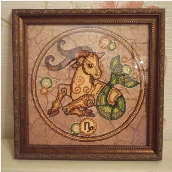 Bead Embroidery Kit Main Bead Embroidery Kit Capricorn
