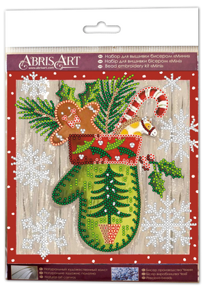 Bead Embroidery Kit Mini Bead embroidery kit Children's holiday