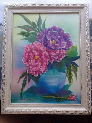 Bead Embroidery Kit Main Bead Embroidery Kit Peonis