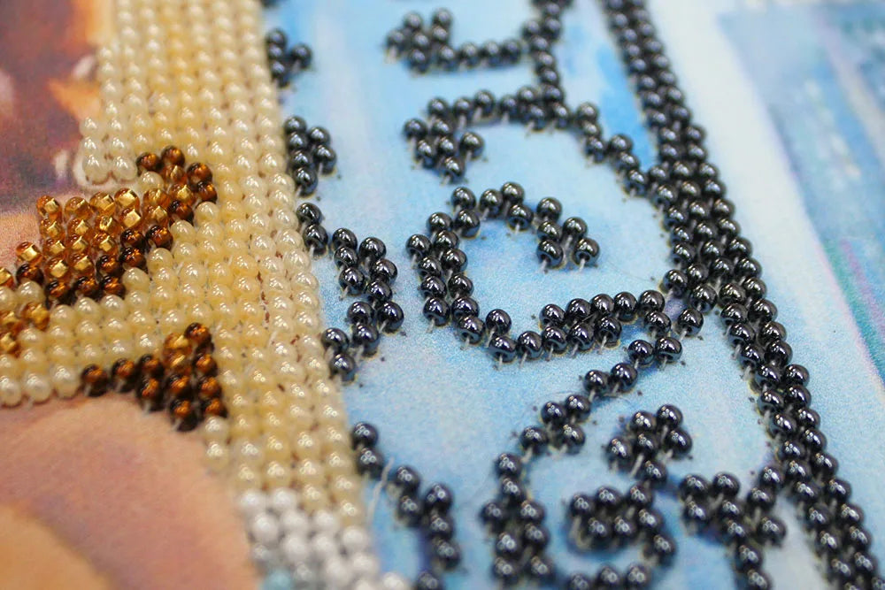 Bead Embroidery Kit Main Bead Embroidery Kit Window to New York