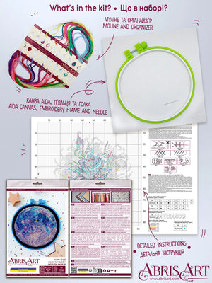Cross Stitch Kit Cross-stitch kits Moon's melody