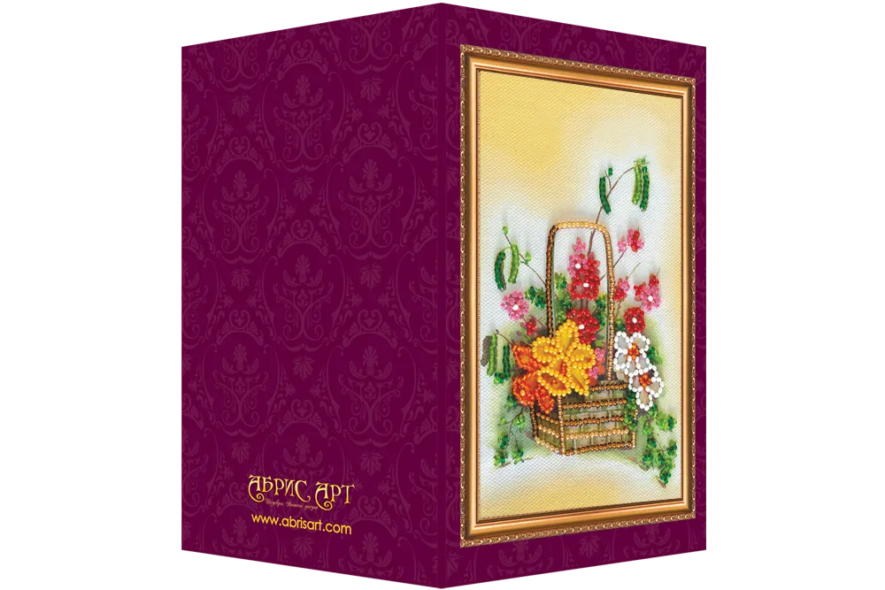 Postcards Bead Embroidery Kit Postcard Bead embroidery kit Congratulations – 13
