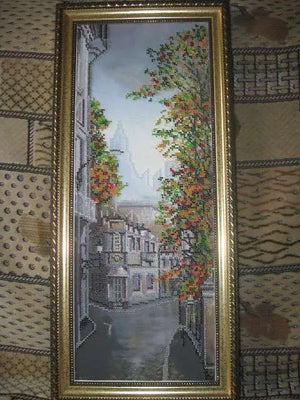 Bead Embroidery Kit Main Bead Embroidery Kit Side streets of St. Petersburg – 1