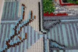 Bead Embroidery Kit Main Bead Embroidery Kit Christmas story
