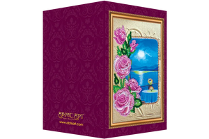 Postcards Bead Embroidery Kit Postcard Bead embroidery kit South night – 1