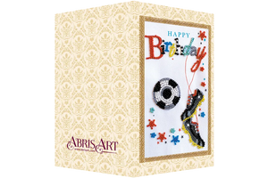 Postcards Bead Embroidery Kit Postcard Bead embroidery kit To my footballer