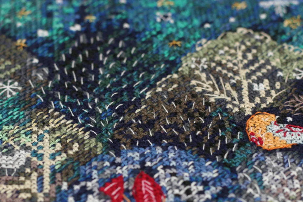 Cross Stitch Kit Cross-stitch kits In the winter forest one day