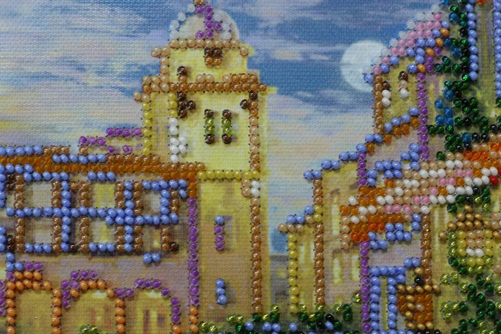 Bead Embroidery Kit Main Bead Embroidery Kit Warm night