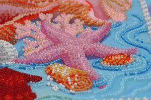 Bead Embroidery Kit Main Bead Embroidery Kit Azure coast