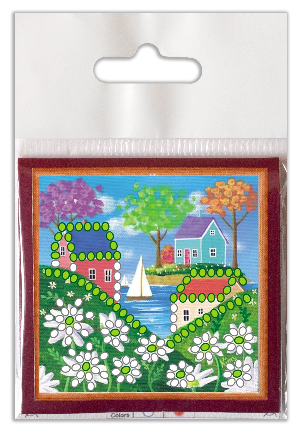 Magnets Bead Embroidery Kit Mini Magnets Bead embroidery kit Summer has come