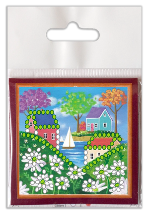 Magnets Bead Embroidery Kit Mini Magnets Bead embroidery kit Summer has come