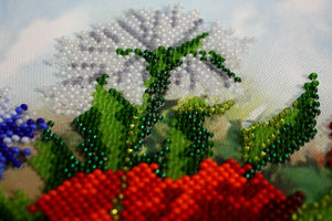 Bead Embroidery Kit Main Bead Embroidery Kit Basket of summer