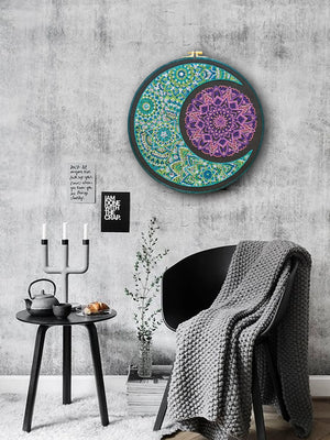 Bead Embroidery Kit Main Bead Embroidery Kit Origin of new moon