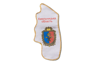 Magnets Bead Embroidery Kit Kits for embroidery with beads magnets "Map of Ukraine" Khmelnitsky region