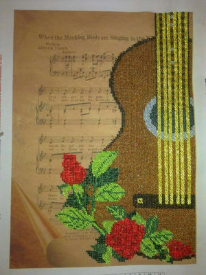 Bead Embroidery Kit Main Bead Embroidery Kit Andante (Musical display)