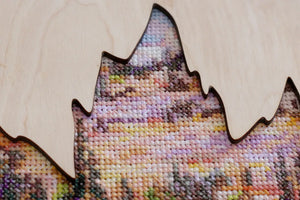 Cross Stitch Kit Cross-stitch kits Lavender fields