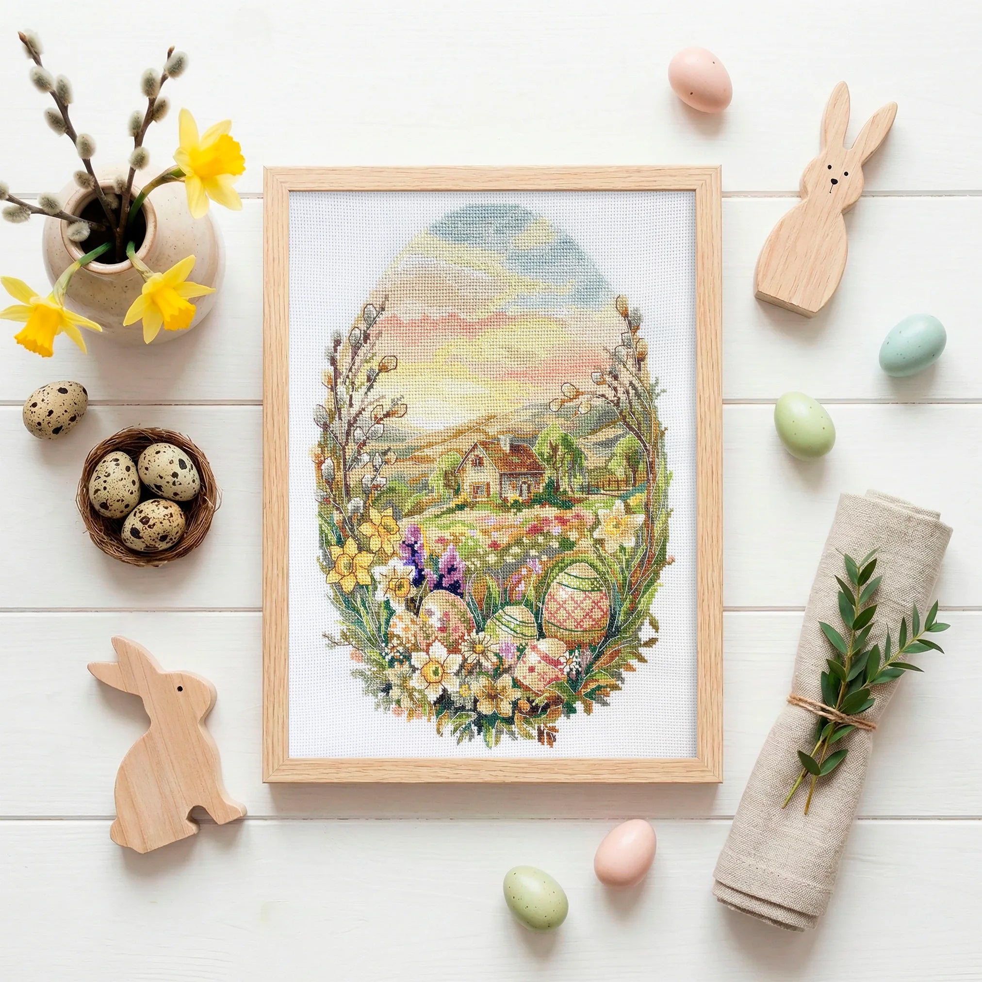 Cross Stitch Kit Cross-stitch kits The Easter Miracle (Easter Scenes)