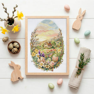 Cross Stitch Kit Cross-stitch kits The Easter Miracle (Easter Scenes)